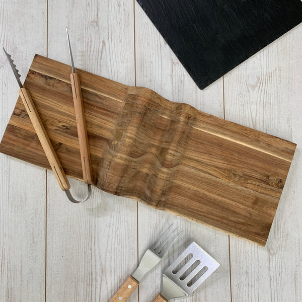 'BBQ King' Large Wave Serving Board