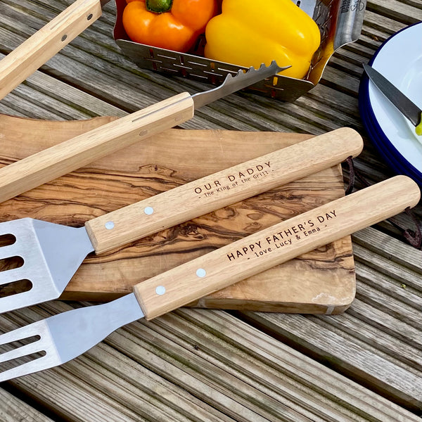 PERSONALISED BBQ TOOL SET