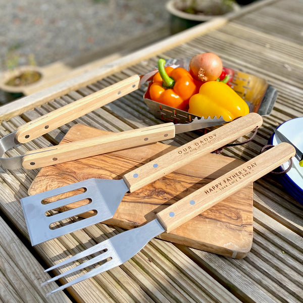 PERSONALISED BBQ TOOL SET