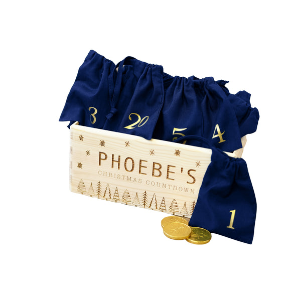 Personalised Christmas Eve and Advent Box