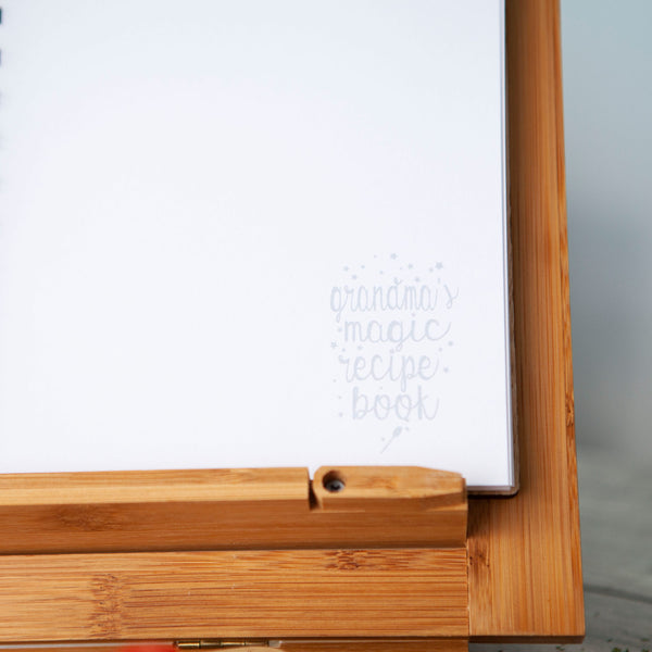 Personalised Bakers Recipe Book And Spoon Gift Set