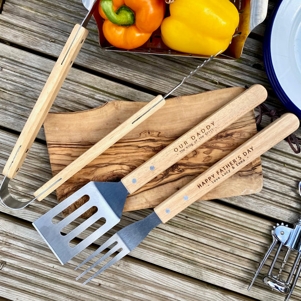 PERSONALISED BBQ TOOL SET