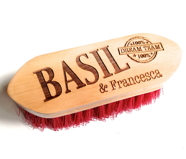 Personalised Horse And Rider Dream Team Dandy Brush