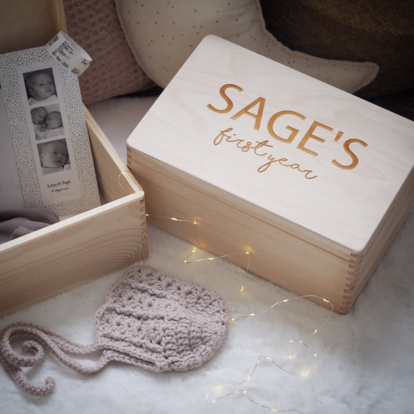 Personalised Memory Box