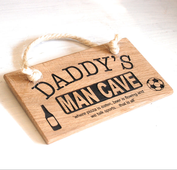 Personalised Man Cave Sign