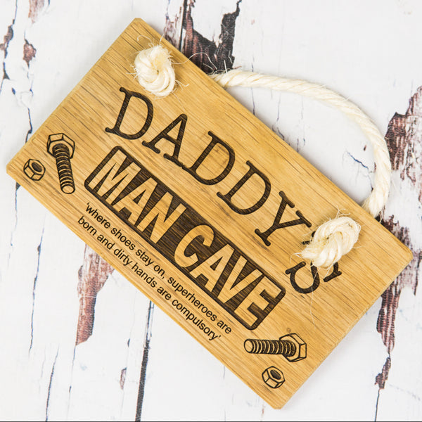 Personalised Man Cave Sign