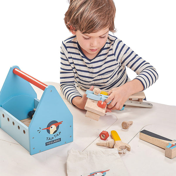 Tap Tap Wooden Tool Box Toy