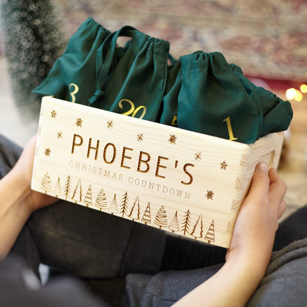Personalised Christmas Eve and Advent Box