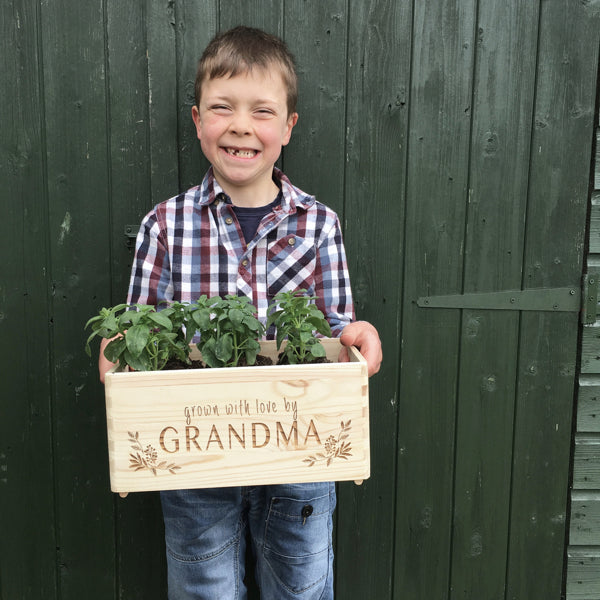 Personalised Indoor Planter Box