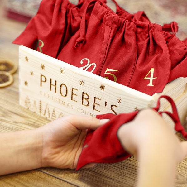 Personalised Christmas Eve and Advent Box