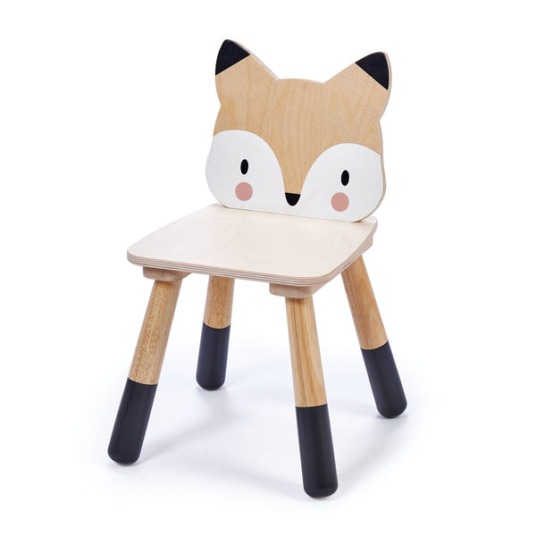 Forest Fox Wooden Chair