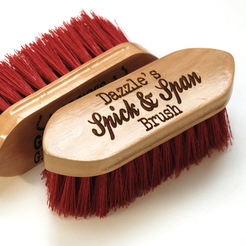 Personalised Spick And Span Dandy Grooming Brush