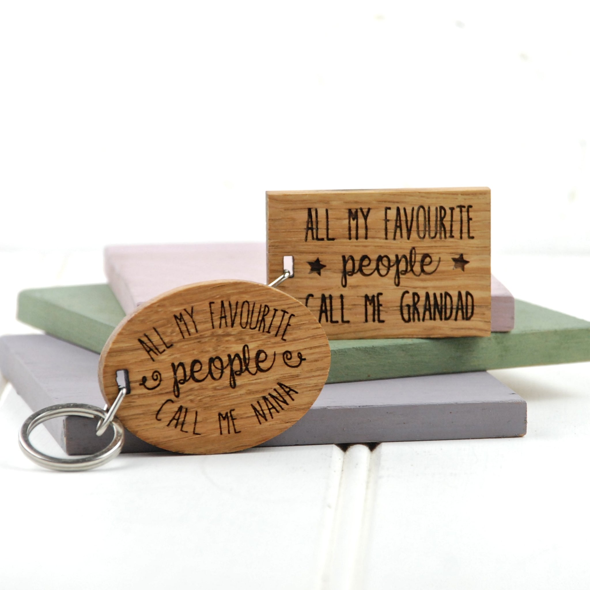 Personalised All My Favourite People Keyring