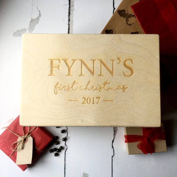 Personalised Christmas Eve Box First Christmas