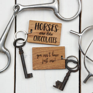 Horses Are Like... Keyring