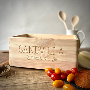 Personalised Pizza Kit Box