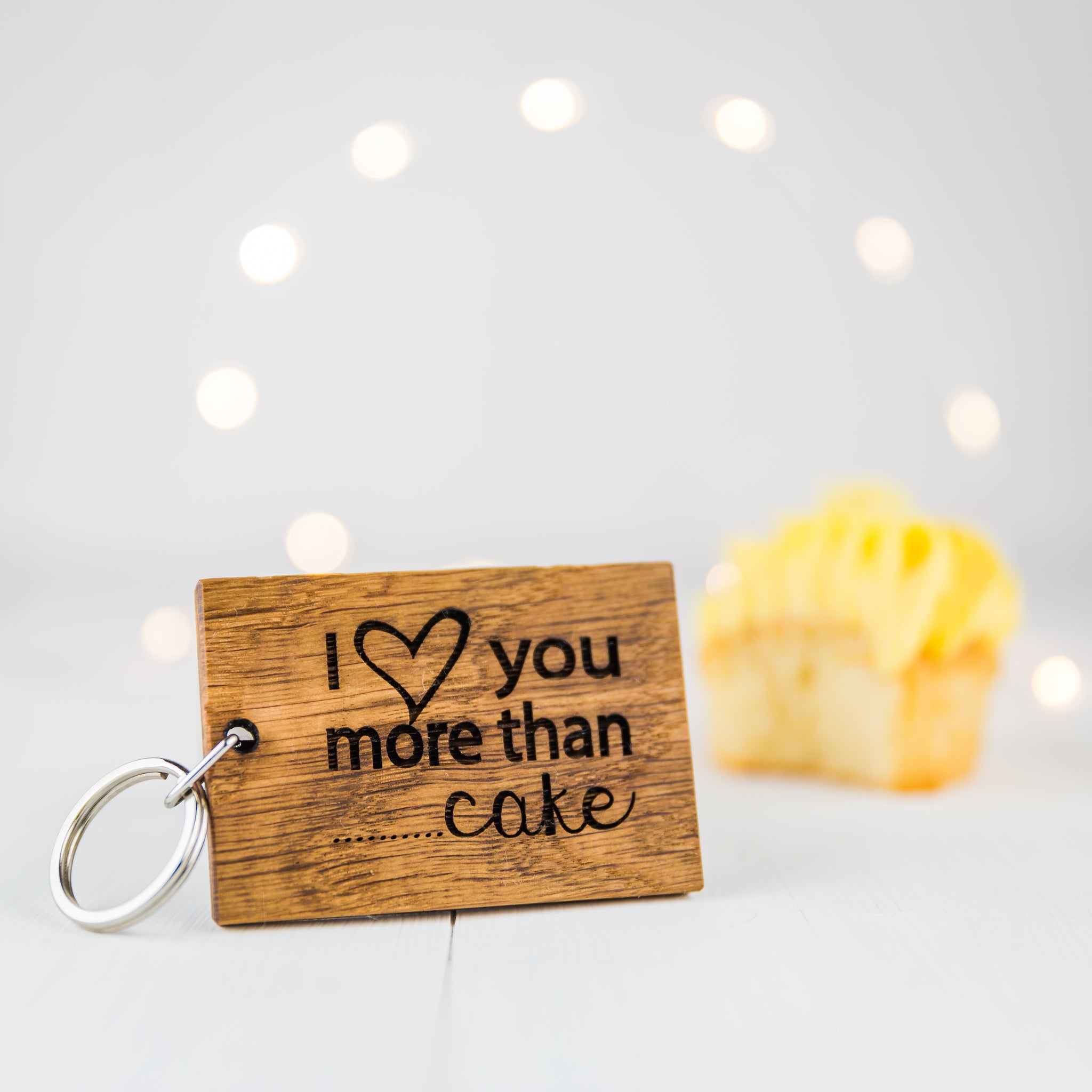 Personalised I Love You More Than…Keyring