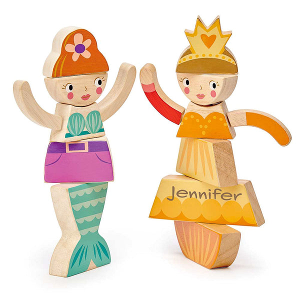 Princesses and Mermaids Wooden Toys