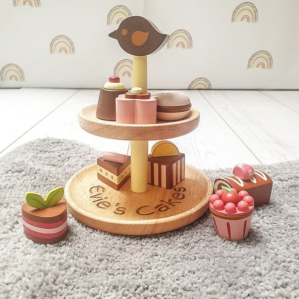 Wooden Toy Afternoon Tea Set