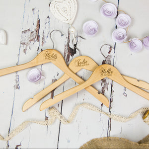 Personalised Wedding Hangers