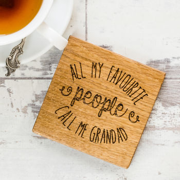 Personalised All My Favourite People Coaster
