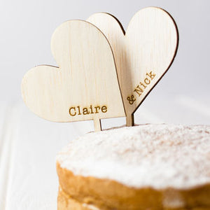 Heart Cake Topper