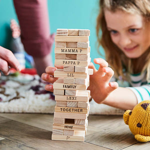 Personalised Family Stacking Tower