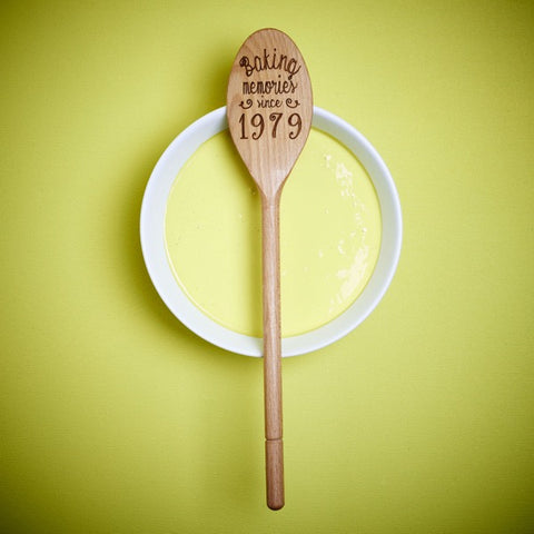 Personalised Baking Memories Wooden Spoon