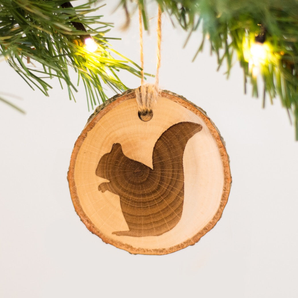 Woodland Animal Tree Decorations - Set of Four – Bespoke & Oak Co.