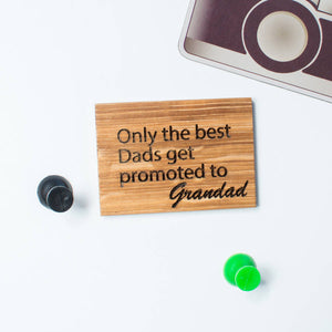 Personalised Only The Best Dads…Magnet